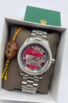 Rolex Date-Just Gümüş Unisex Kol Saati  S633