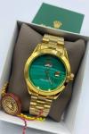 Rolex Oyster Perpetual Yeşil Kadran Kol Saati  S626
