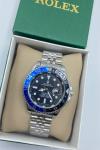 Rolex Submariner Gümüş Mavi Erkek Kol Saati  S602