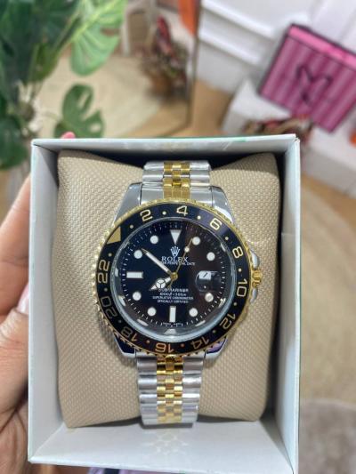 Rolex Submariner Gold Gümüş Erkek Kol Saati  S600
