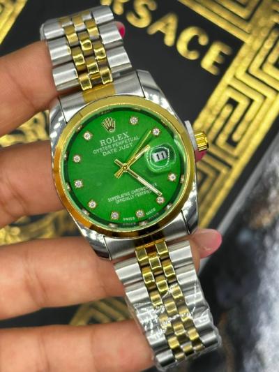 Rolex Yeşil Kadran Unisex Saat  S476