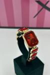 Swarovski Gold-Kırmızı Kadın Kol Saati S792