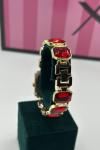 Swarovski Gold-Kırmızı Kadın Kol Saati S792