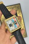TAG Heuer Monaco Gold - Deri Kordon Erkek Kol Saat S790-VLL