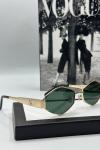 Yeni Sezon Celine Gold Yeşil Unisex Güneş Gözlüğü | G1838-VLL