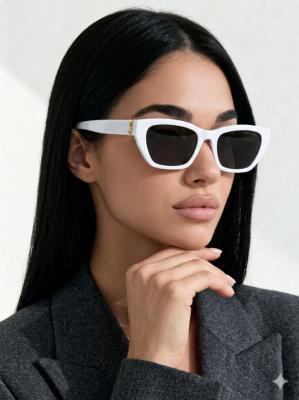 YSL Cat Eye Beyaz İthal Kadın Gözlük G4491-VLL