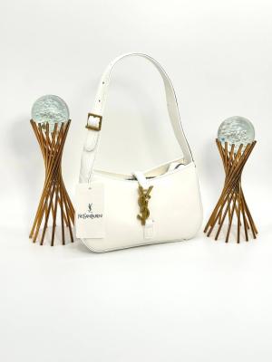 YVES SAINT LAURENT LE 5 Â 7 SHOULDER BAGS  WHİTE