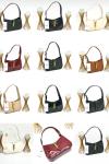 YVES SAINT LAURENT LE 5 Â 7 SHOULDER BAGS BORDO Bordo