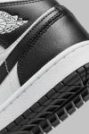 Nike Air Jordan 1 Mid Black White  A144 Diğer