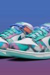 Futura x Nike SB Dunk Low Bleached Aqua  A134 Diğer