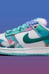 Futura x Nike SB Dunk Low Bleached Aqua  A134 Diğer