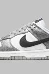 Nike Dunk Low Silver Cracked Leather  A130 Diğer