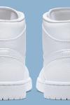 Air Jordan 1 Mid Triple White  A129 Diğer