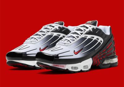 Nike Air Max Plus 3 Black White Red A116 Diğer