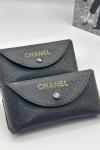 Chanel Siyah Gözlük Kılıfı GK111 Siyah