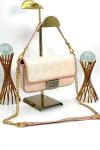Fendi Baguette Handbag Pudra Kadın Çanta VLT310 Pudra