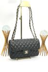 Chanel  Jumbo Flap Gold Siyah Kadın Çanta VLT391 Siyah
