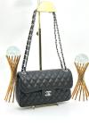 Chanel Jumbo Flap Gümüş Siyah Kadın Çanta VLT392 Siyah
