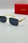 Cartier Siyah Gold İthal Unisex Gözlük G3665-VLL Diğer