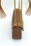 YVES SAINT LAURENT CALYPSO CROSSBODY Taba KADIN ÇANTA Taba