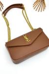 YSL CALYPSO CROSSBODY KREM KADIN ÇANTA VLT397 Krem
