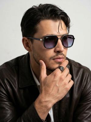 Rayban Ferrari Lacivert İthal Erkek Güneş Gözlük G3839-VLL Lacivert