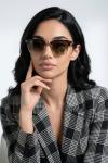 Rayban Clubmaster Kahverengi İthal Kadın Güneş Gözlüğü G3876-VLL Kahverengi