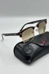Rayban Clubmaster Kahverengi İthal Kadın Güneş Gözlüğü G3876-VLL Kahverengi