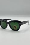 Rayban Elmas Model Yeşil Cam İthal Kadın Gözlük G3909-VLL Siyah