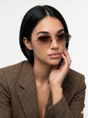 Miu Miu Kahverengi thal Kadın Gözlük G3944-ILY Kahverengi