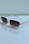 Cartier Kahverengi İthal Kadın Gözlük G3958-ILY Kahverengi