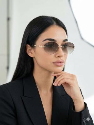 Tiffany  Co Kahverengi İthal Kadın Gözlük G3960-ILY Kahverengi