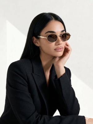 Prada Milano Kahverengi İthal Kadın Gözlük G3967-ILY Kahverengi