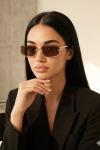 Gucci Kahverengi İthal Kadın Gözlük G3983-ILY Kahverengi