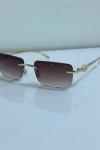 Cartier Kahverengi İthal Kadın Gözlük G3988-ILY Kahverengi