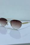 Cartier kahverengi İthal Kadın Gözlük G4006-ILY Kahverengi