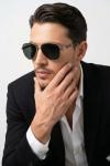 Rayban Siyah-Gold  İthal Erkek Gözlük G4046-ILY Siyah