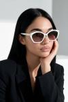 Tom Ford Beyaz İthal Kadın Gözlük G4057-VLL Beyaz