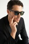 Rayban Wayfarer 2140 Eğik Unisex Yeşil Gözlük G4073-VLL Yeşil