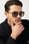 Rayban Ferrari Siyah İthal Unisex Gözlük G4080-VLL Siyah