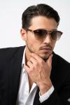 Rayban Ferrari Gold- Kahverengi  İthal Erkek Gözlük G4084-VLL Acı Kahve