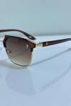 Rayban Ferrari Gold- Kahverengi  İthal Erkek Gözlük G4084-VLL Acı Kahve
