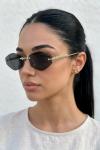 Cartier Siyah-Gold  İthal Unisex Gözlük G4124-ILY Siyah