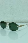 Cartier Yeşil İthal Kadın Gözlük G4138-ILY Yeşil