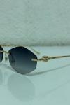Cartier Füme İthal Kadın Gözlük G4140-ILY Füme