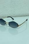 Cartier Siyah İthal Kadın Gözlük G4144-ILY Siyah