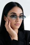 Cartier Mavi İthal Kadın Gözlük G4145-ILY Mavi
