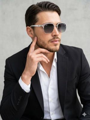 Rayban Ferrari Scuderia Şeffaf İthal Erkek Gözlük G4160-VLL Gri