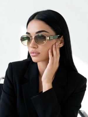 Miu Miu Yeşil  İthal Kadın Gözlük G4180-VLL Yeşil