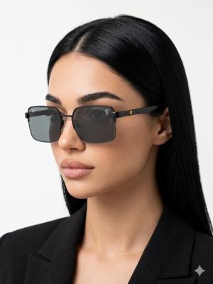 Rayban Ferrari Siyah Kırmızı Sap İthal Unisex Gözlük G4234-VLL Siyah